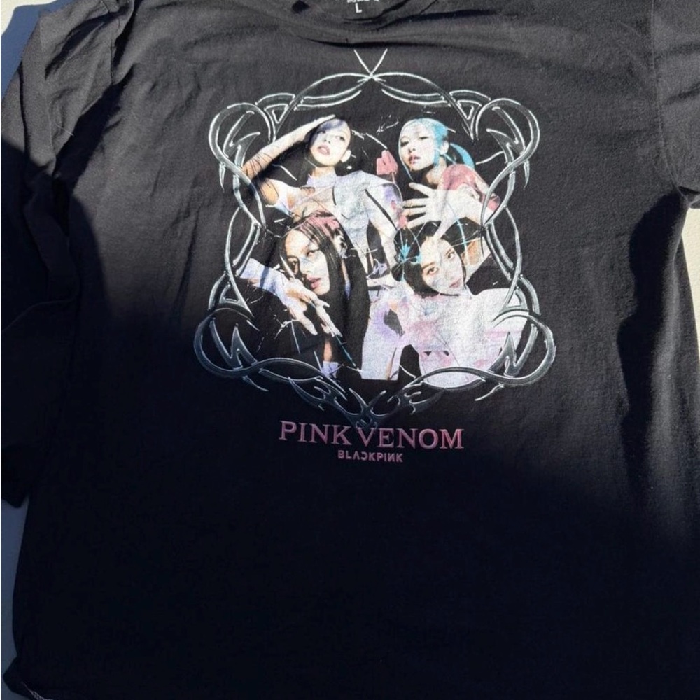 Blackpink Pink Venom Graphic Tee